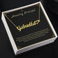 An Amazing Principal | Thank You So Much For Who You Are | Professional Name Pendant Necklace