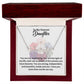 To My Dearest Daughter | You are My Everything | Pendant Name Necklace