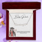 Badass Graduate | Just Go For It | Custom Name Necklace