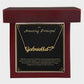 An Amazing Principal | Thank You So Much For Who You Are | Professional Name Pendant Necklace