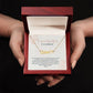 To My Beautiful Bride On Our Wedding Day | Name Necklace