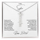 To My Sister | Happy Birthday | Custom Name Necklace