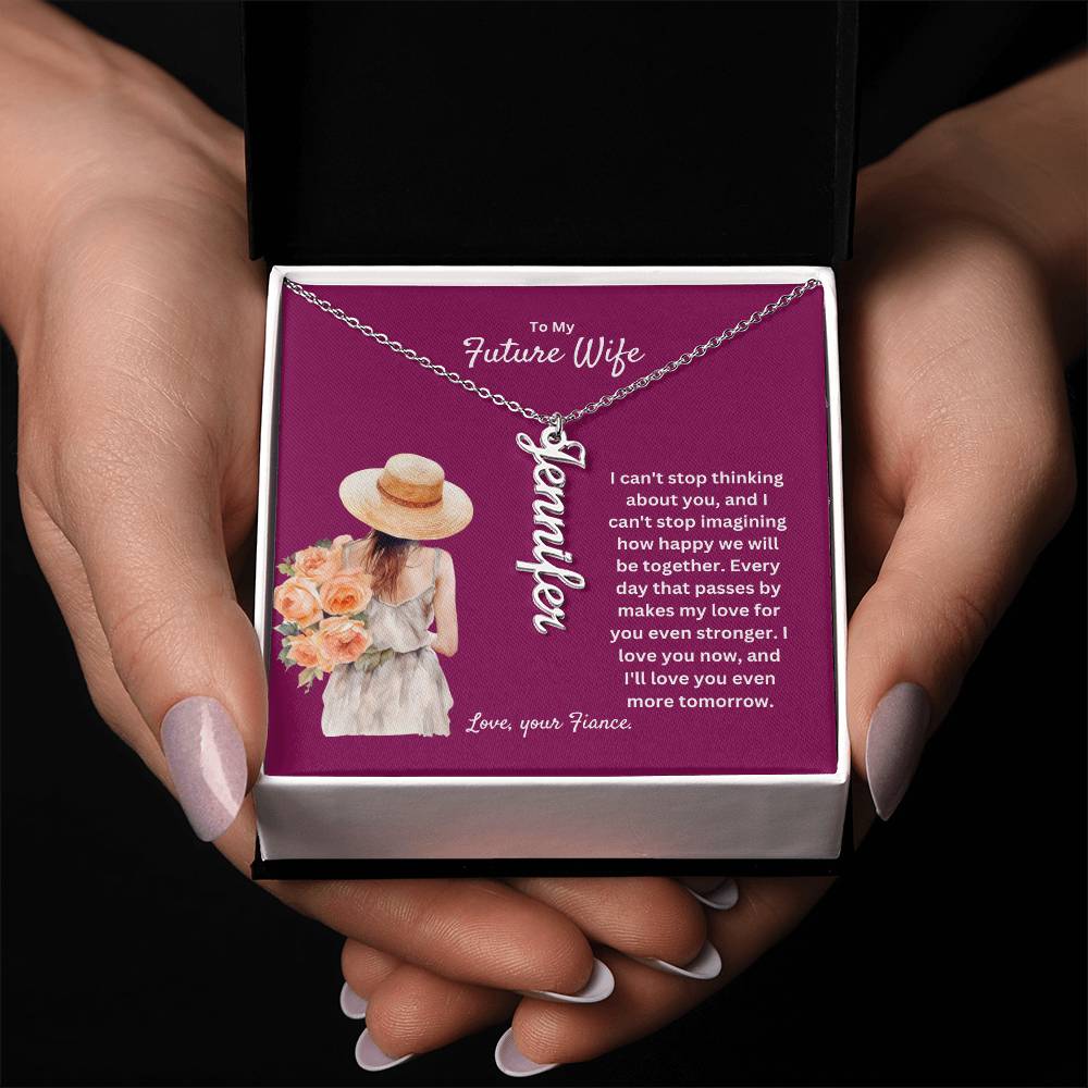 To My Future Wife | I Love You | Jewelry Name Necklace
