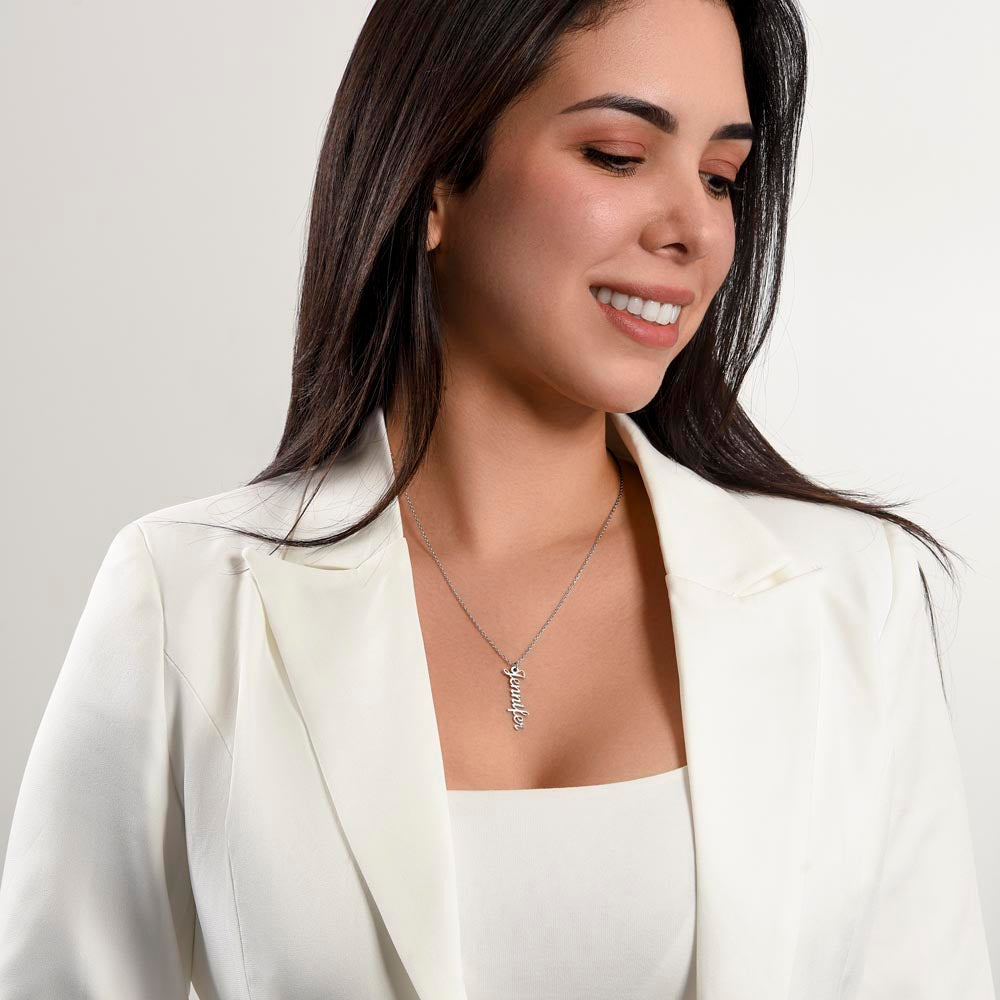 To My Aunt | Pendant Name Necklace