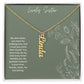 Lovely Sister | You Have My Undying Love | Name Necklace