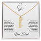 To My Sister | Happy Birthday | Custom Name Necklace