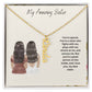 My Amazing Sister | You Are Special | Name Necklace