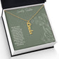 Lovely Sister | You Have My Undying Love | Name Necklace