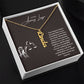 A Truly Amazing Lawyer | Your Impact Echoes Beyond What Is Seen | Professional Name Necklace