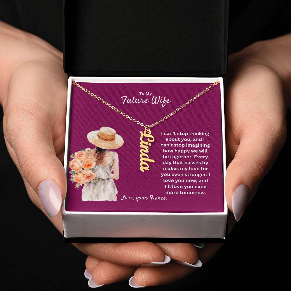 To My Future Wife | I Love You | Jewelry Name Necklace
