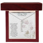 To My Sister On Her Wedding Day | Name Necklace