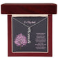 To My Aunt | Pendant Name Necklace