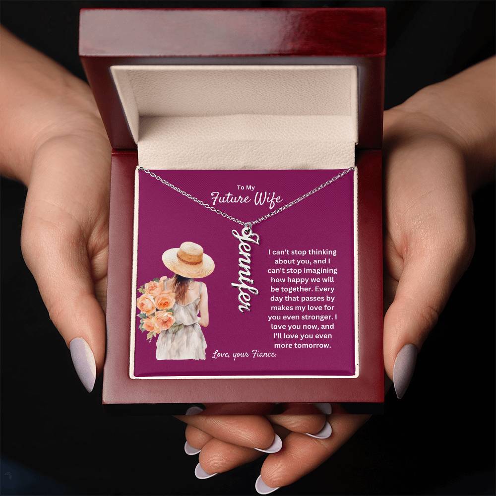 To My Future Wife | I Love You | Jewelry Name Necklace