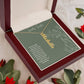 Lovely Sister | You Have My Undying Love | Name Necklace