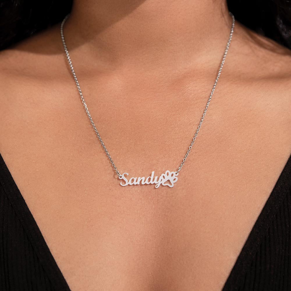 Amazing Baby Sitter | Professional Name Necklace