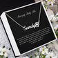 Amazing Baby Sitter | Professional Name Necklace