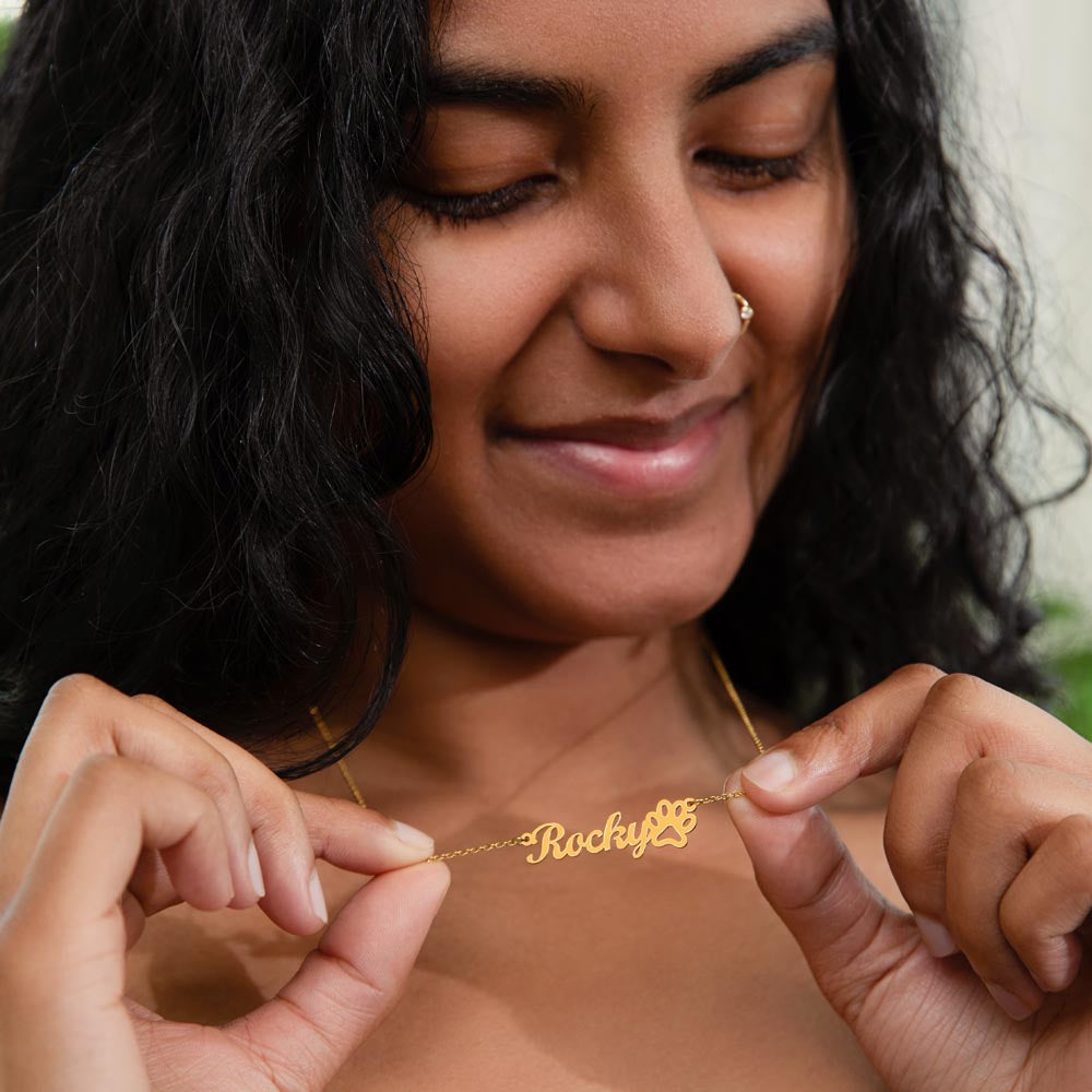 A Truly Amazing Baby Sitter | Thank You For All You Do | Professional Name Pendant Necklace