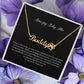 Amazing Baby Sitter | Professional Name Necklace