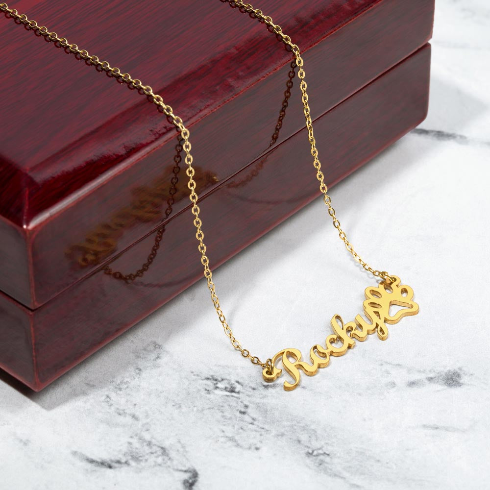 Amazing Baby Sitter | Professional Name Necklace