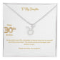 To My Daughter | Happy 30th Birthday | Zodiac Necklace