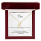 To My Mom | I Am Forever Grateful | Pendant Necklace