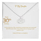 To My Daughter | Happy 30th Birthday | Zodiac Necklace