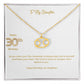 To My Daughter | Happy 30th Birthday | Zodiac Necklace