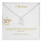 To My Daughter | Happy 30th Birthday | Zodiac Necklace