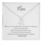 To My Mom | I Am Forever Grateful | Pendant Necklace