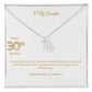 To My Daughter | Happy 30th Birthday | Zodiac Necklace