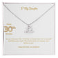 To My Daughter | Happy 30th Birthday | Zodiac Necklace
