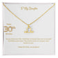 To My Daughter | Happy 30th Birthday | Zodiac Necklace
