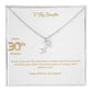 To My Daughter | Happy 30th Birthday | Zodiac Necklace