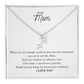 To My Mom | I Am Forever Grateful | Pendant Necklace