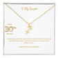To My Daughter | Happy 30th Birthday | Zodiac Necklace