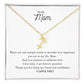 To My Mom | I Am Forever Grateful | Pendant Necklace