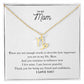 To My Mom | I Am Forever Grateful | Pendant Necklace
