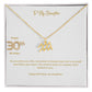 To My Daughter | Happy 30th Birthday | Zodiac Necklace