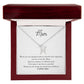 To My Mom | I Am Forever Grateful | Pendant Necklace