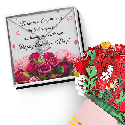 Happy Valentine's Day: To the love of my life and the best co-parent, our family starts with you