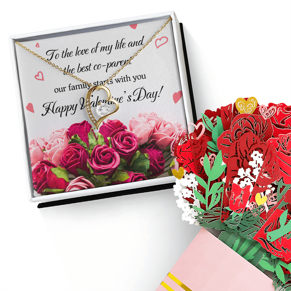 Happy Valentine's Day: To the love of my life and the best co-parent, our family starts with you