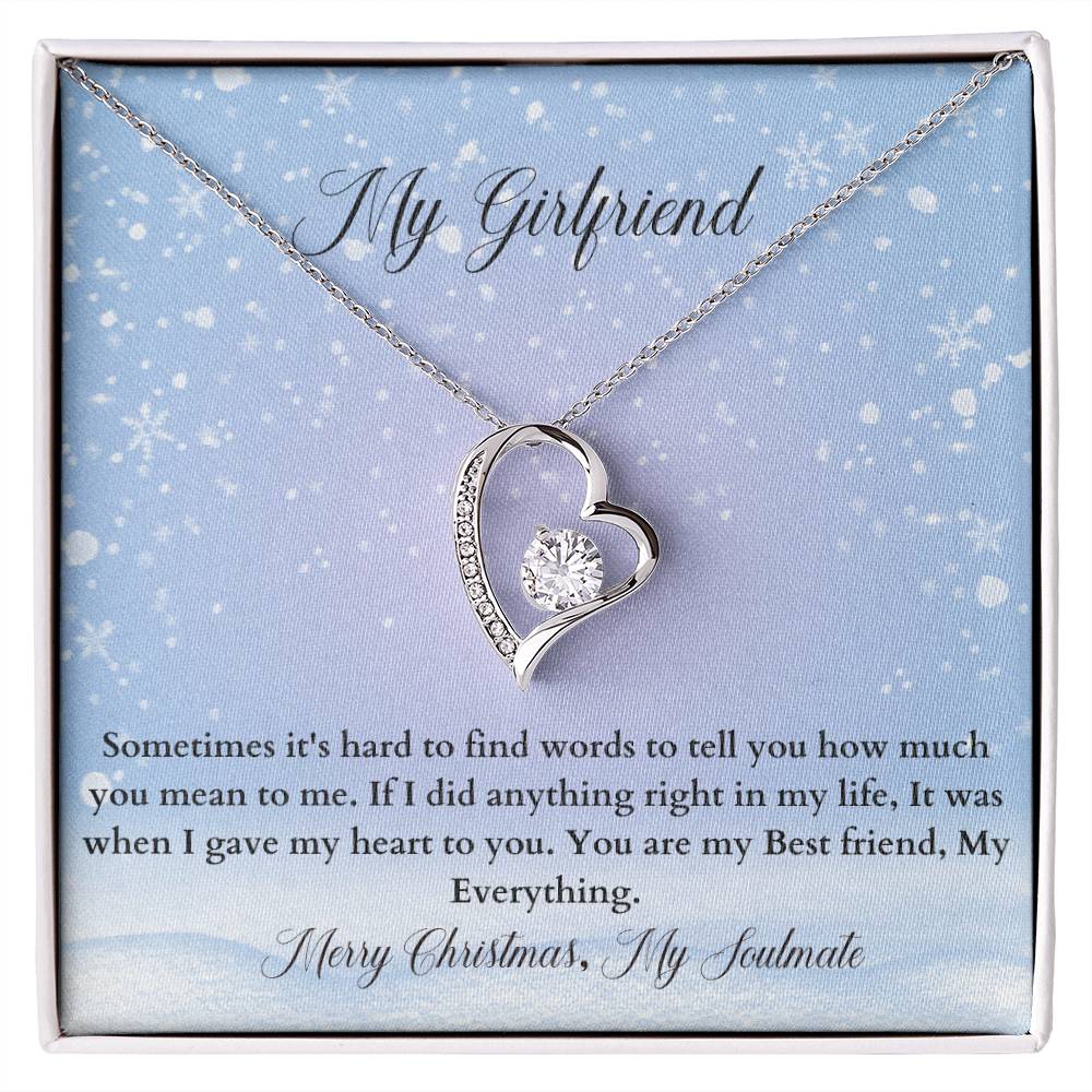 My Girlfriend | Merry Christmas | Pendant Necklace