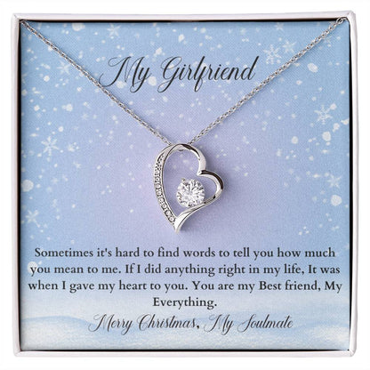 My Girlfriend | Merry Christmas | Pendant Necklace