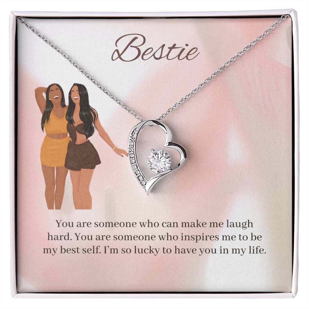 My Bestie | You Are Someone Who Inspires Me | Pendant Necklace