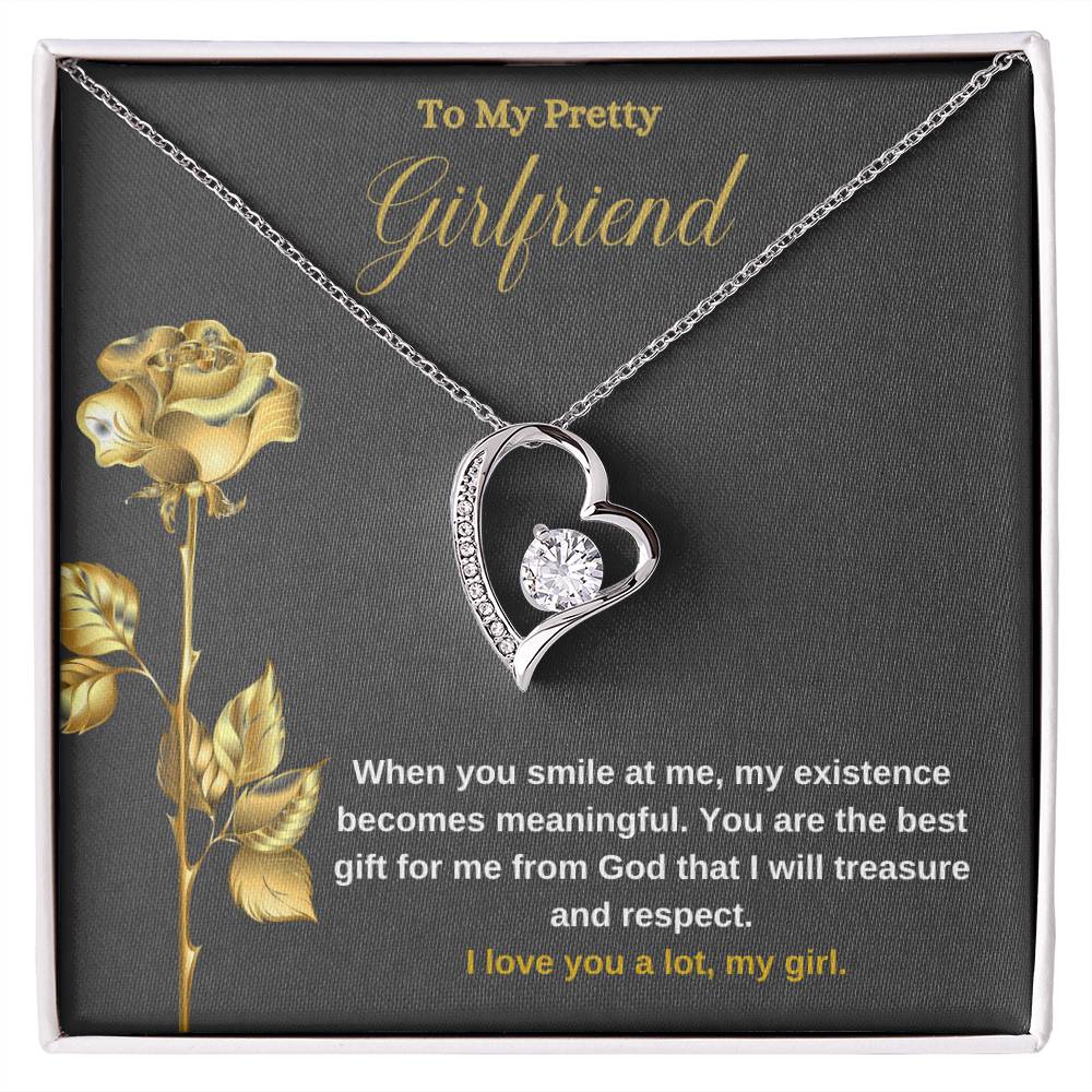 To My Pretty Girlfriend | You Are The Best Gift | Jewelry Necklace