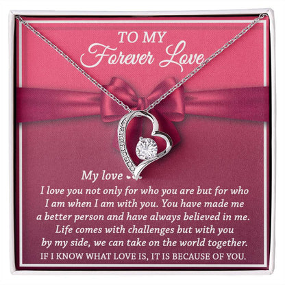 Soulmate Believed In Me - Gift for Valentine's Day - Forever Love Necklace