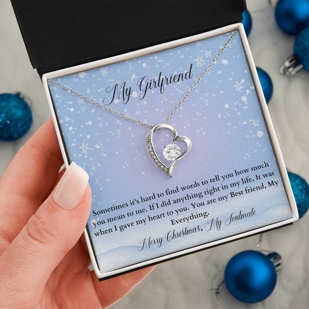 My Girlfriend | Merry Christmas | Pendant Necklace