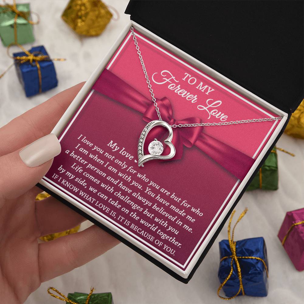 Soulmate Believed In Me - Gift for Valentine's Day - Forever Love Necklace