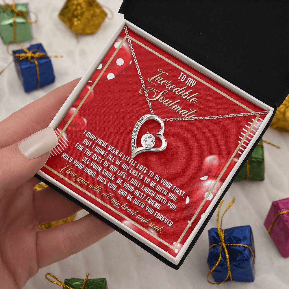 Soulmate Be With You - Gift for Valentine's Day - Forever Love Necklace
