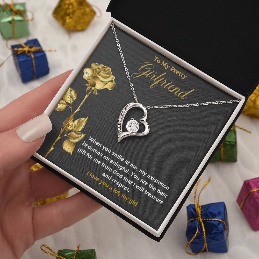 To My Pretty Girlfriend | You Are The Best Gift | Jewelry Necklace